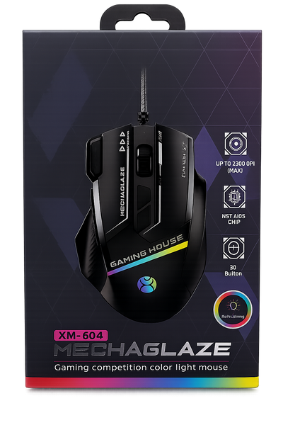 MECHAGLAZE GAMING MOUSE