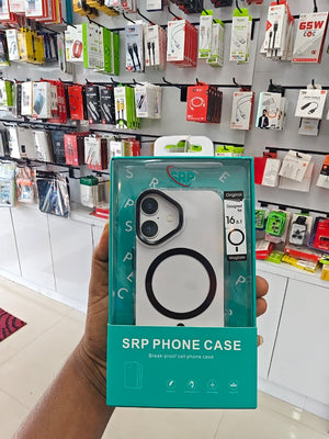 Transparent MagSafe phone case for mobile