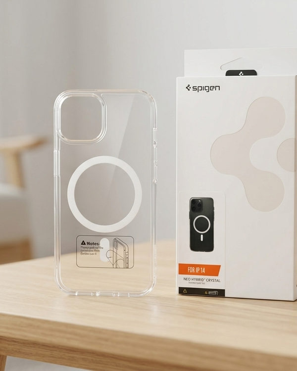 Spigen Neo Hybrid Crystal MagSafe Compatible Case for iPhone  – Premium Clear Protection
