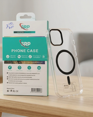 Transparent MagSafe phone case for mobile